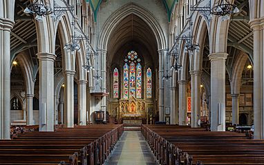 St Mary Abbots Church Altar, Kensington, London, UK - Diliff