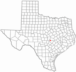 Location of Jonestown, Texas