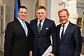 Tallinn Digital Summit. Welcome dinner hosted by HE Donald Tusk. Handshake (37330678796)
