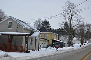 Houses on South Main Street (PA 86)