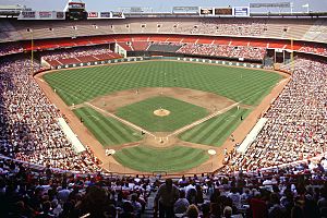 Anaheim Stadium 1991