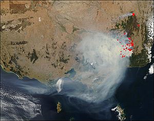 Bushfires Southeastern Australia