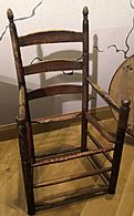 Chair made by Brigham Young