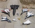 Collection of military aircraft