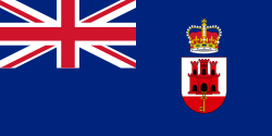Ensign of the Royal Gibraltar Yacht Club