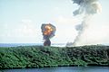 Explosion2 during Grenada invasion 1983