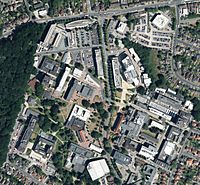 Highfield Campus aerial view