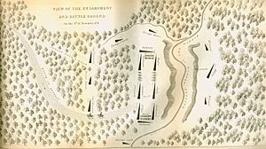 Map of St. Clair's Encampment
