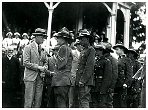 Prince of Wales in Ashburton, Royal Tour 1920