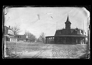 Railroad Station, Coney Island, Brooklyn, ca. 1872-1887. (5832942813)