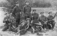 Red army soldiers, end of 1920s-beginning of 1930s