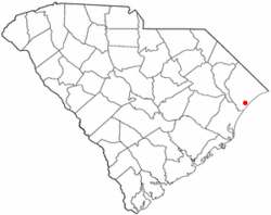 Location in Horry County, South Carolina