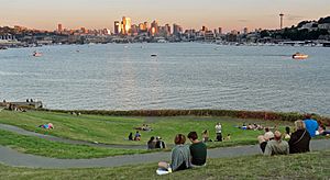 Seattle from Gas Works Park2013