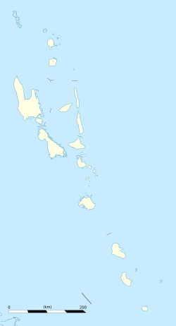 Port Vila is located in Vanuatu