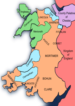Wales after the Statute of Rhuddlan 1284