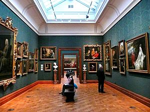 2008 inside the National Portrait Gallery, London