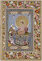 Bichitr - Jahangir Preferring a Sufi Shaikh to Kings, from the St. Petersburg album - Google Art Project