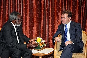 Dmitry Medvedev in Namibia 25 June 2009-9
