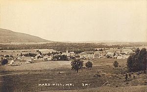 General View of Mars Hill, ME