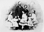 Georg Viktor mit Familie
