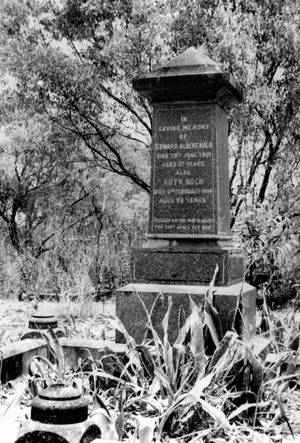 Grave of Dr Edward Albert Koch, McLeod Street Pioneer Cemetery, Cairnsf