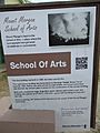 Information sign - Mount Morgan School of Arts, Mount Morgan, Queensland