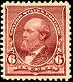James Garfield 1890 Issue-6c