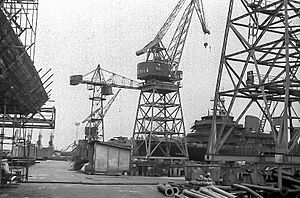 Kotka shipyard August 1968 01