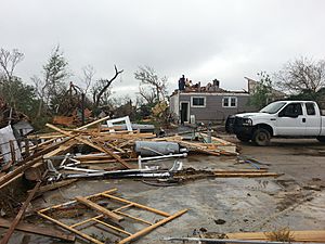 May 27, 2013, Lebanon, Kansas, tornado damage