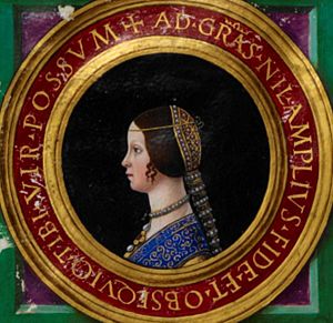 Miniatura di Beatrice d'Este (1475-1497)