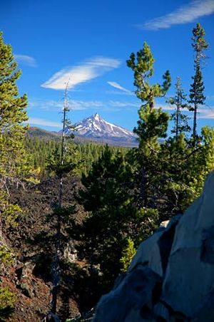 Mt. Jefferson (Deschutes County, Oregon scenic images) (desD0002a)