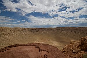Mteor Crater Under a Big Sky