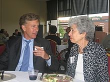 Ned Lamont and Merle Harris (2557042728) (cropped)