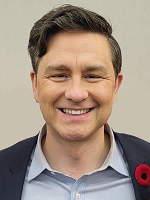 Poilievre at a meet and greet.