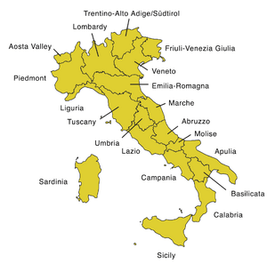 Regions of Italy with en-wiki names
