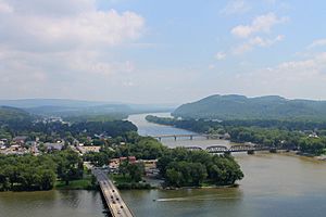 Susquehanna River from the Shikellamy State Park overlook