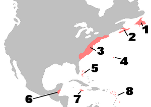 British Colonies in North America c1750 v2