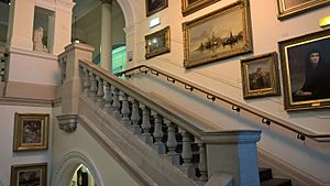 Bury Art Museum staircase 2016