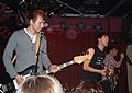 Delorentos during their 'last ever' show on 21 May 2009