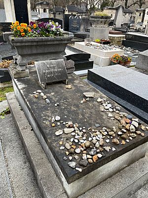 Grave of Émile Durkheim in Montparnasse Cemetery