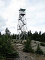 Lyon Mountain Fire Observation Tower on Lyon Mountain, Clinton County, NY