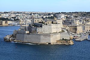 Malta - Birgu - Fort Saint Angelo (Upper Barrakka Gardens) 01 ies