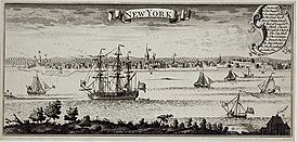 New York City harbor print