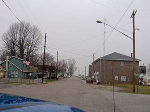 View of Onward's central street.