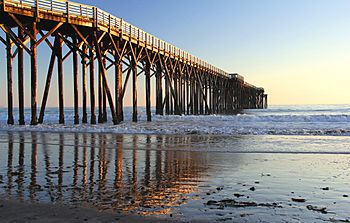 Pier, W.R. Hearst State Beach, San Simeon, Calif. (6444492983)