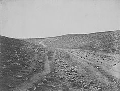 Roger Fenton - Shadow of the Valley of Death