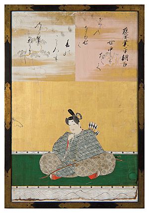 Ariwara no Narihira by Kanō Tan'yū, 1648.