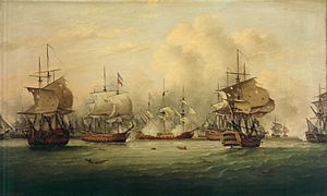The Battle of the Dogger Bank 5 August 1781