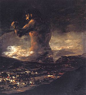 The Giant by Goya