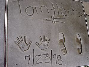 Tom Hanks - footprint